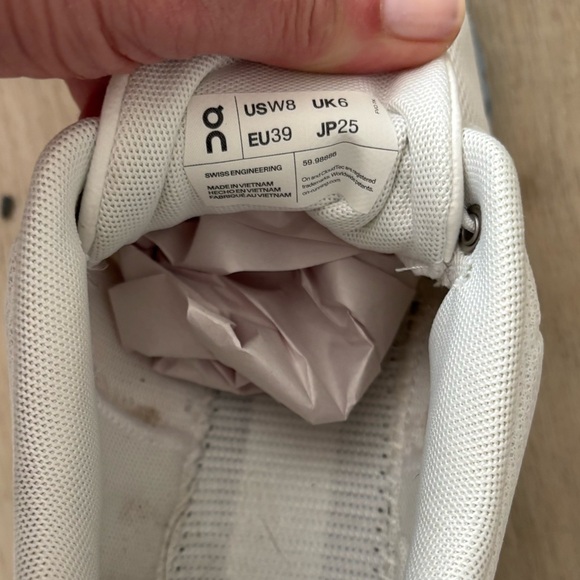 On Running Women’s Cloud 5 Color White/Chambray Size US 8 - Picture 6 of 10